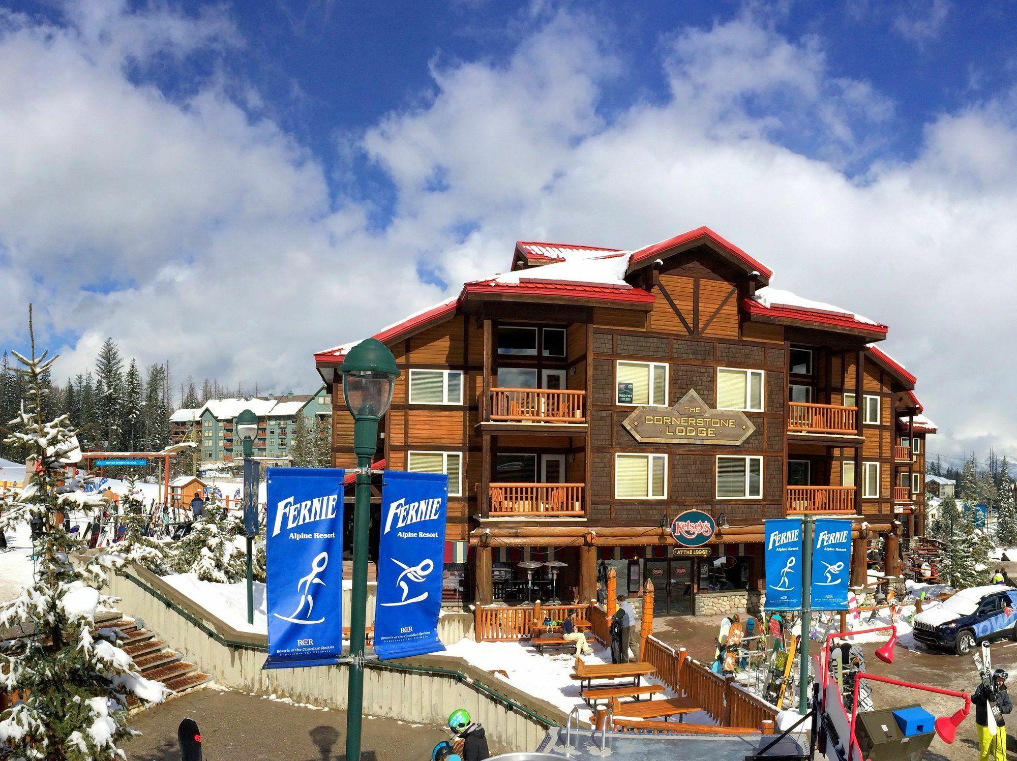 Cornerstone Lodge By Park Vacation Management Fernie Buitenkant foto